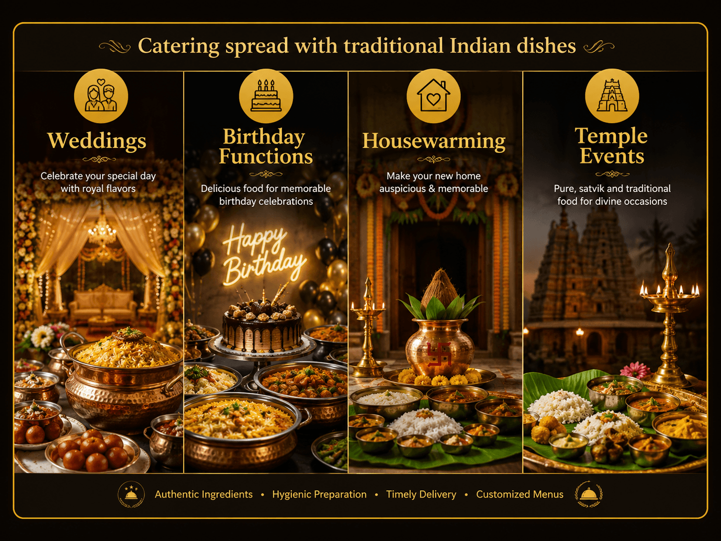 MBS catering spread