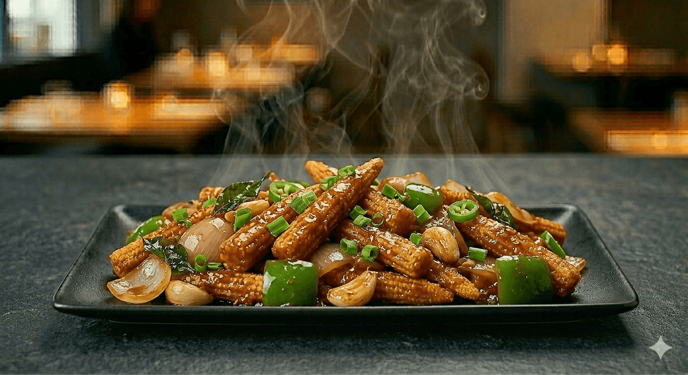 Baby Corn Manchurian