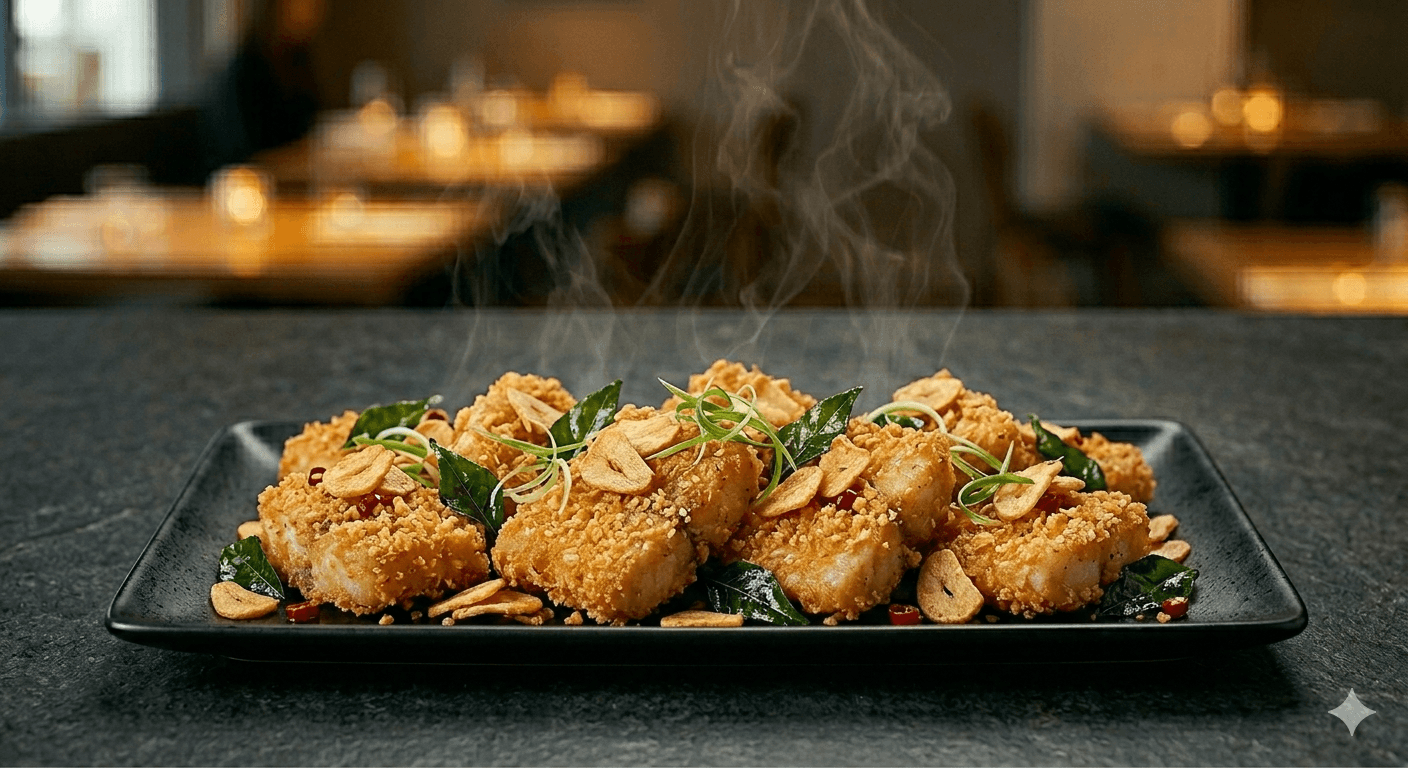 Garlic Fish Boneless
