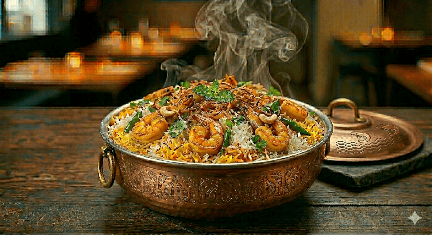 Prawns Biryani